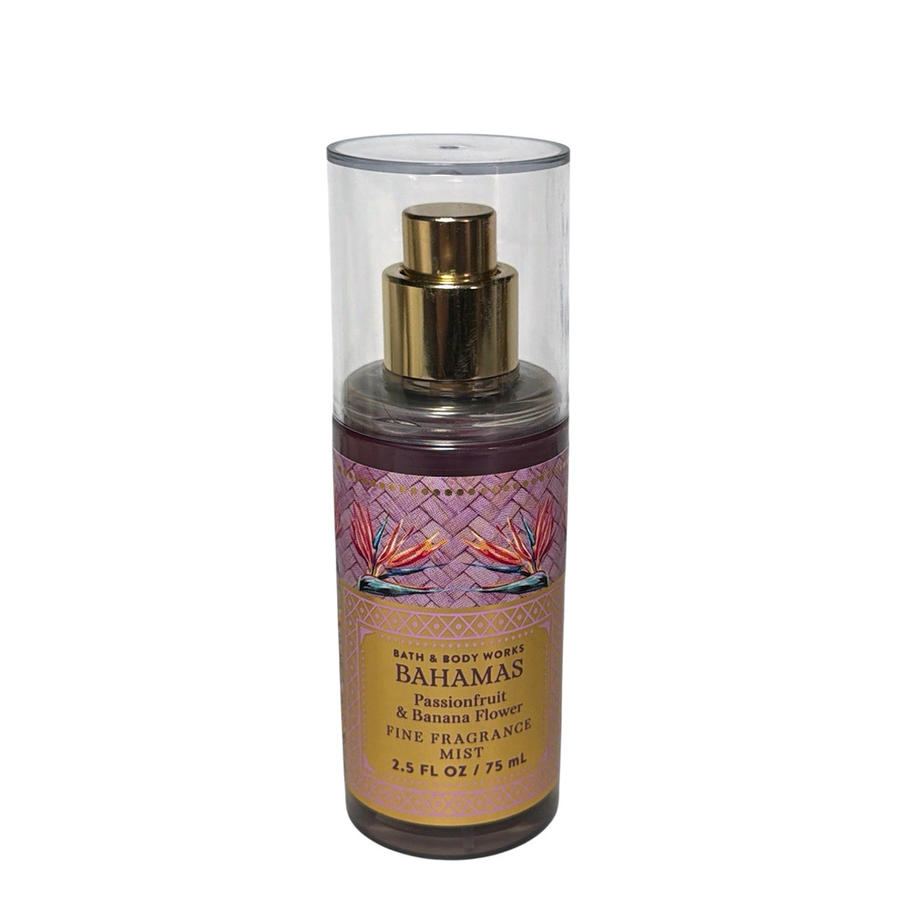 Bath & Body Works BAHAMAS Passionfruit & Banana Flower Fine Fragrance Mist 2.5oz